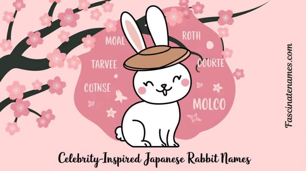 Celebrity-Inspired Japanese Rabbit Names