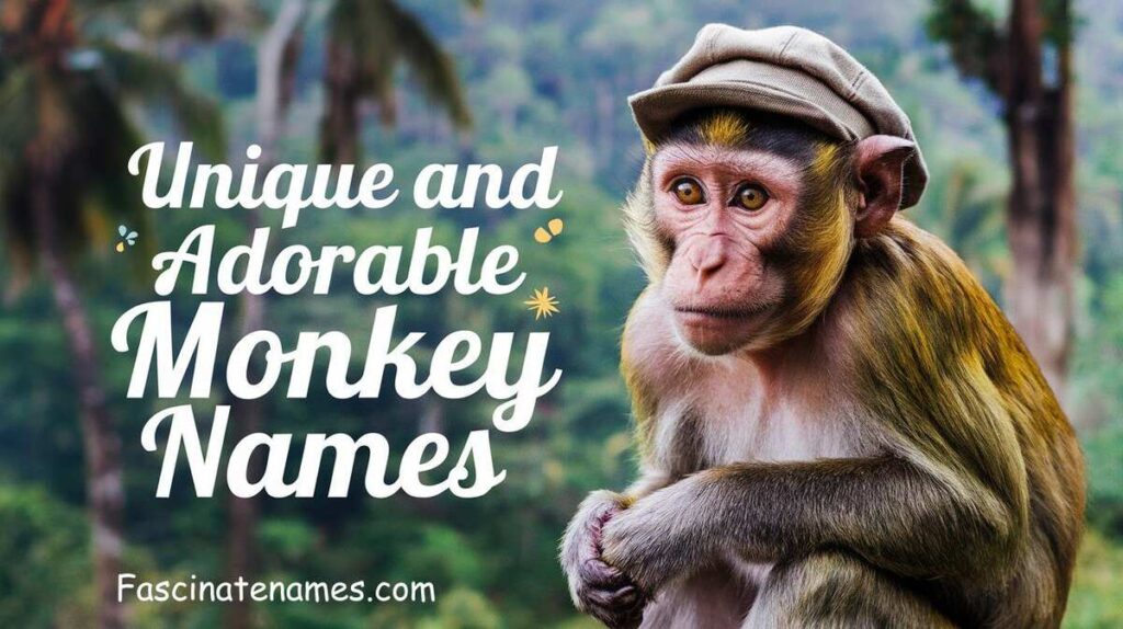 Unique and Adorable Monkey Names