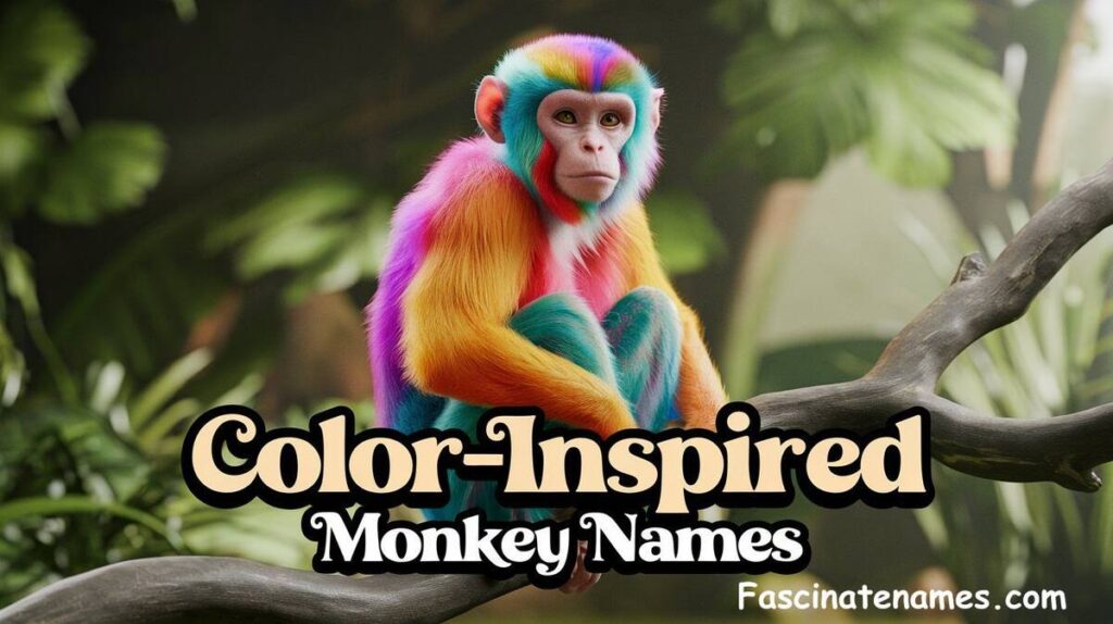 Color-Inspired Monkey Names