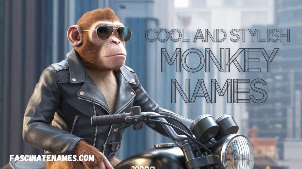 Cool and Stylish Monkey Names