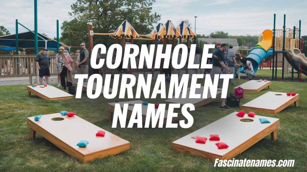 Cornhole Tournament Names