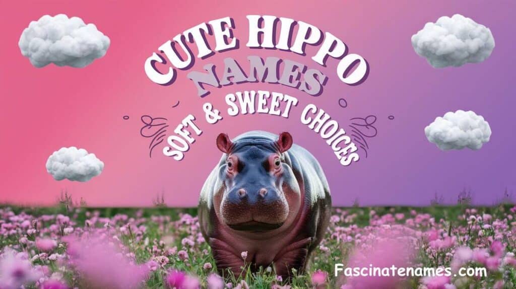 Cute Hippo Names – Soft & Sweet Choices