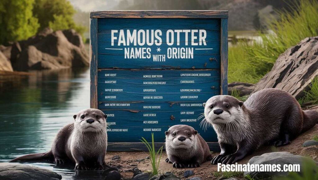 Famous Otter Names with Origin