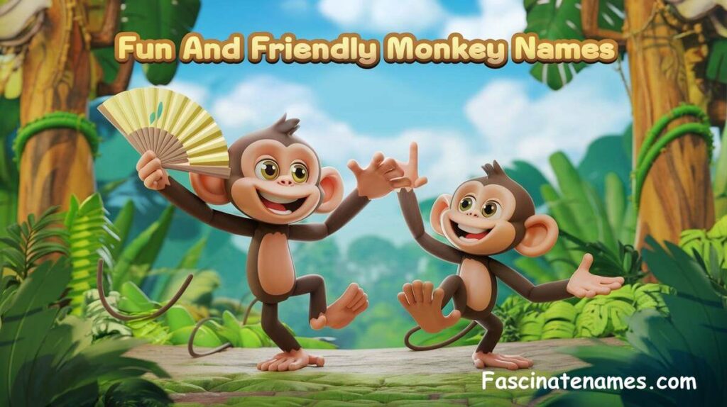 Fun and Friendly Monkey Names