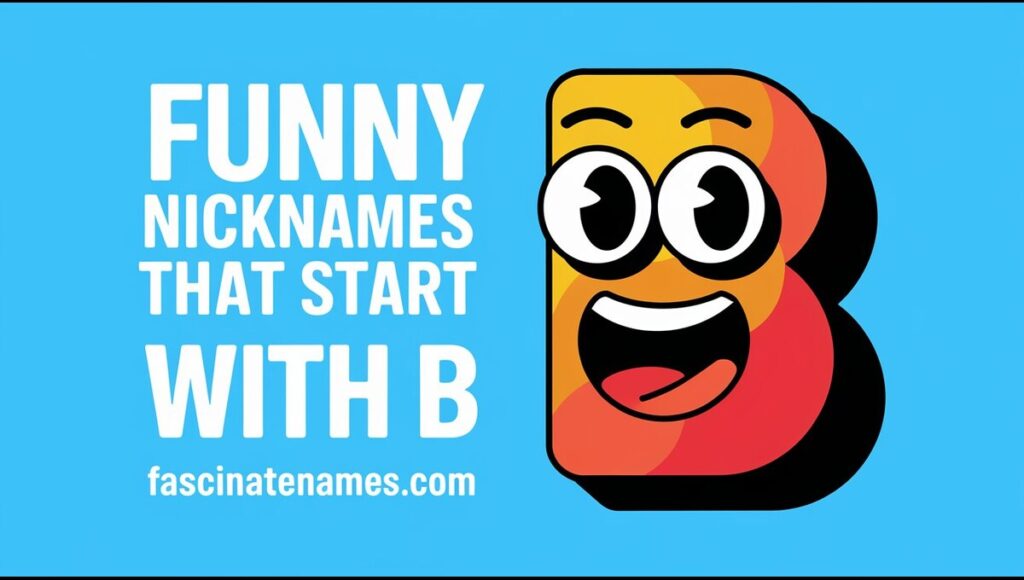 Funny Nicknames Start with B