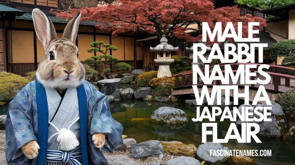 Male Rabbit Names with a Japanese Flair