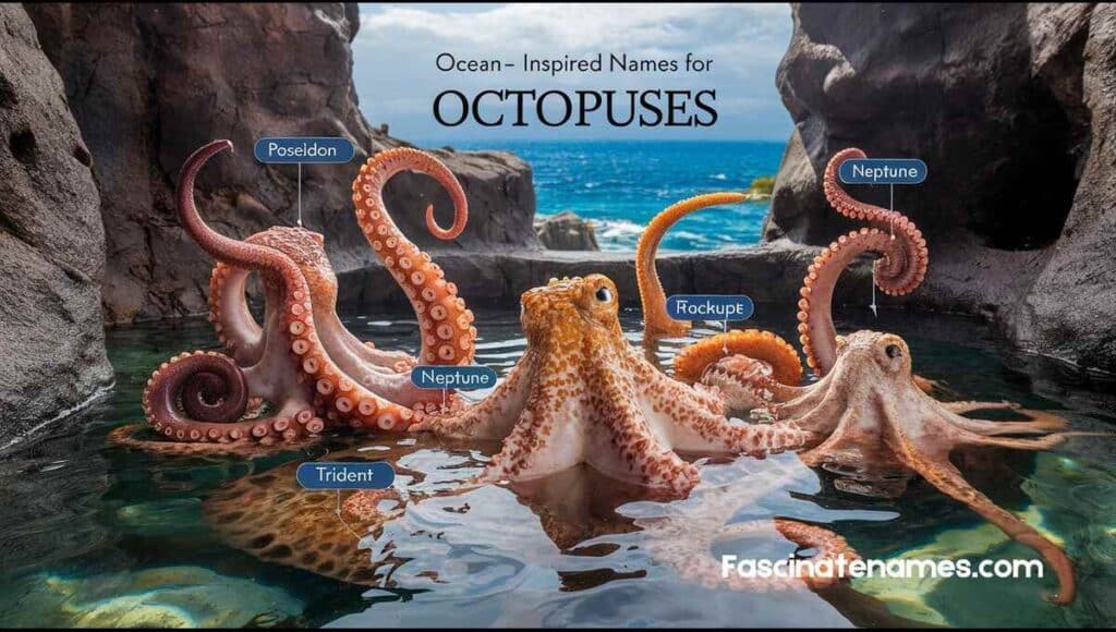 Ocean-Inspired Names for Octopuses