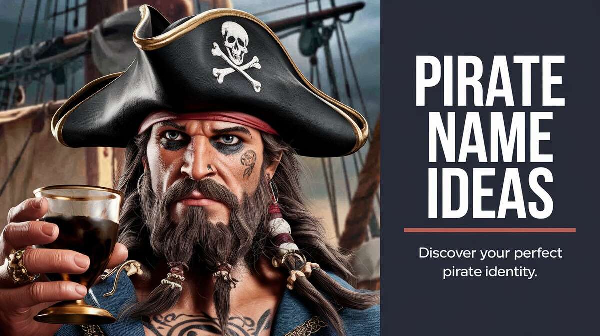 Pirate Names: Villain Pirate Name Ideas & Generator