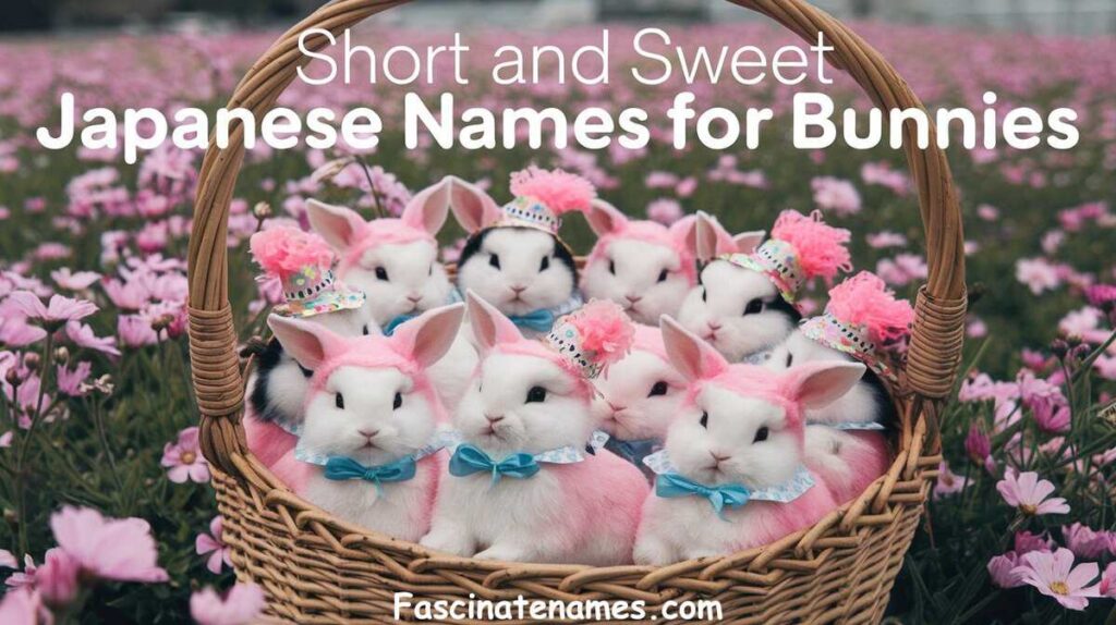 Short and Sweet Japanese Names for Bunnies