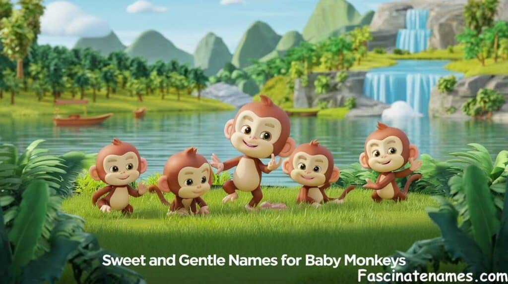 Sweet and Gentle Names for Baby Monkeys