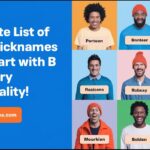 Ultimate List of 300+ Nicknames That Start With B for Every Personality!