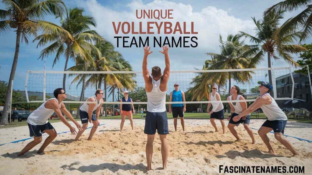 Unique Volleyball Team Names
