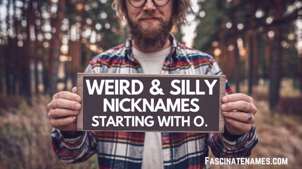 Weird & Silly Nicknames Starting with O