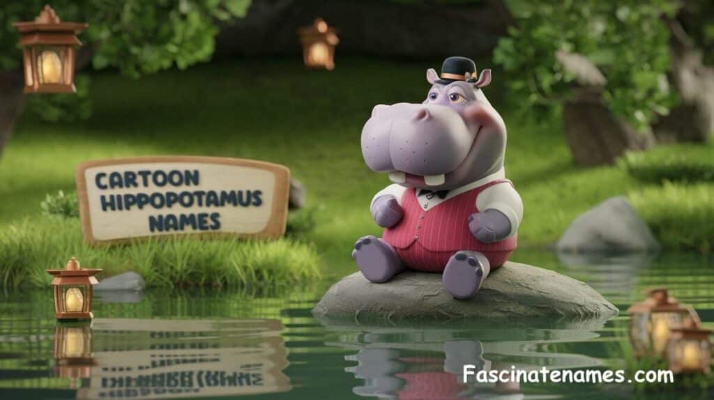 Cartoon Hippopotamus Names