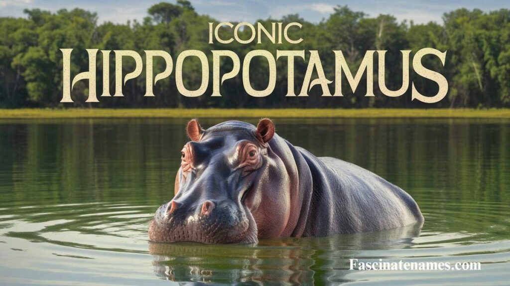 Iconic Hippopotamus Names