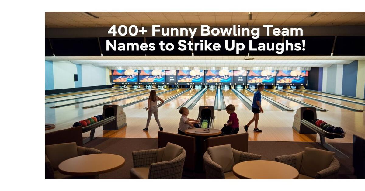 Bowling Team Names