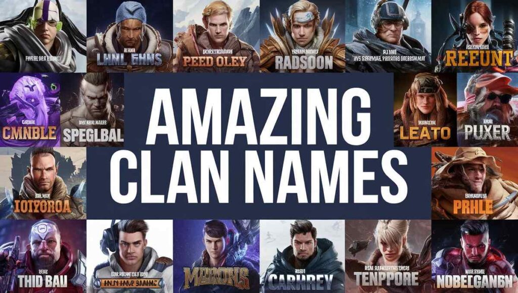 A creative list of the coolest clan names for mobile gaming enthusiasts, perfect for leveling up your team spirit.