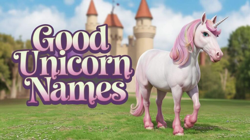 A colorful list of creative and fun unicorn, perfect for inspiring your next magical character.