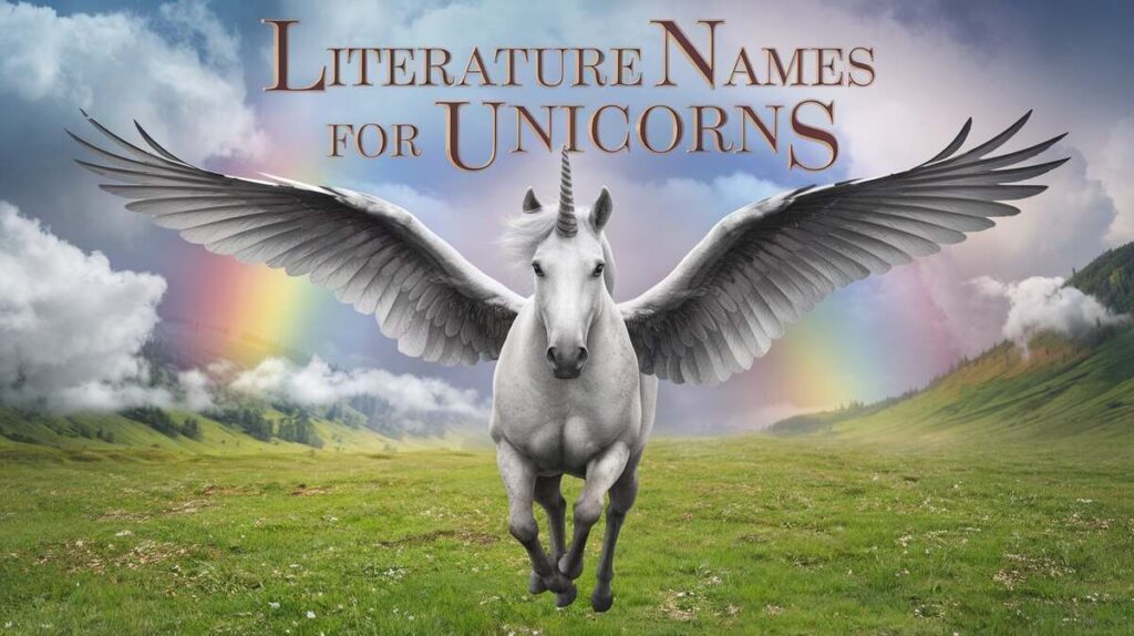 A whimsical collection of literature-inspired for unicorns, showcasing creativity and magic in every title.