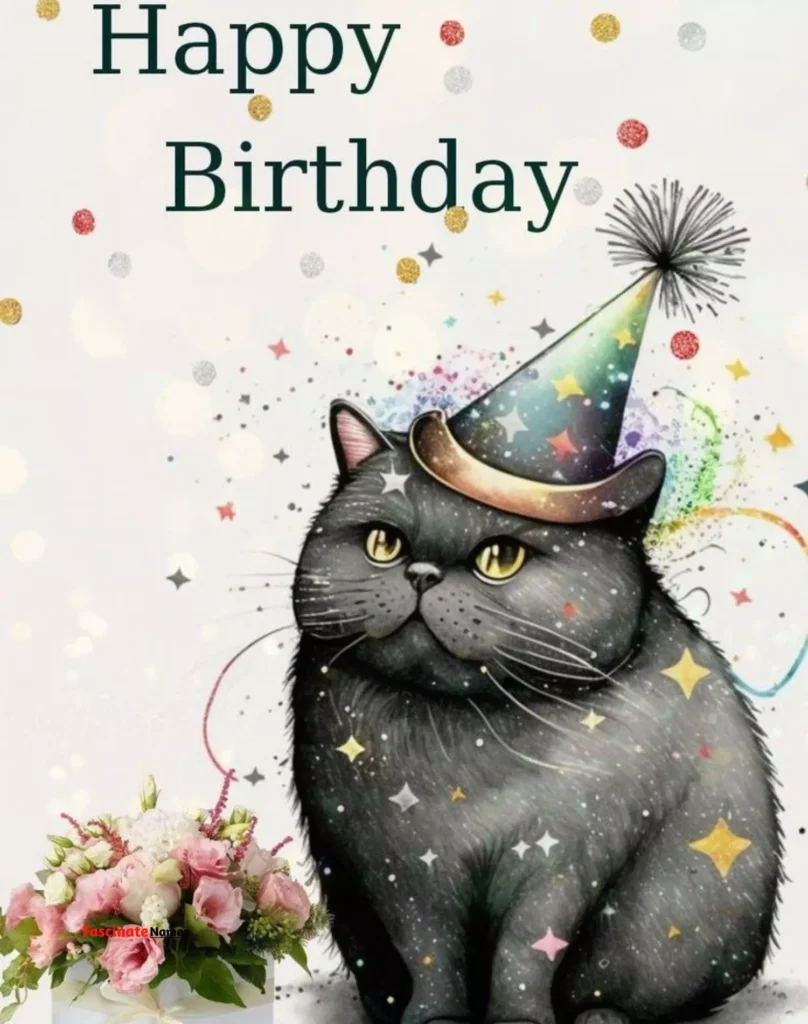 Free Printable Cat Birthday Cards for Every Occasion