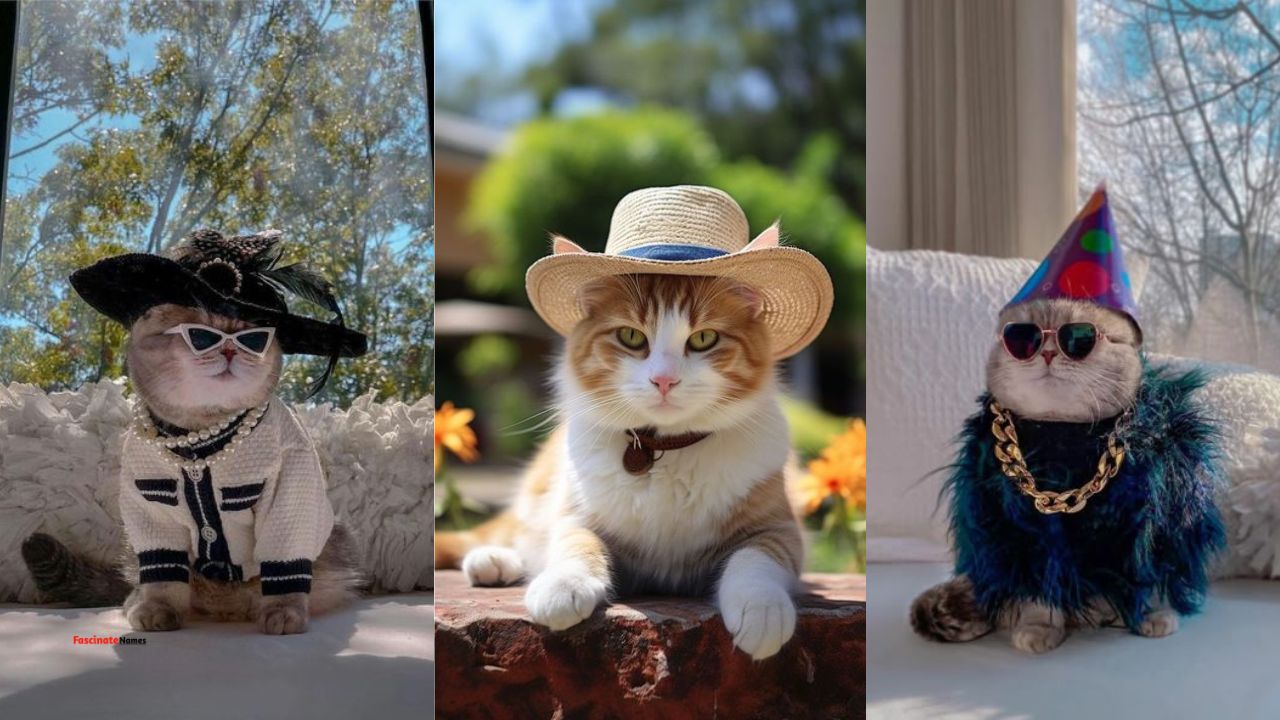 10+ cat with​ hat