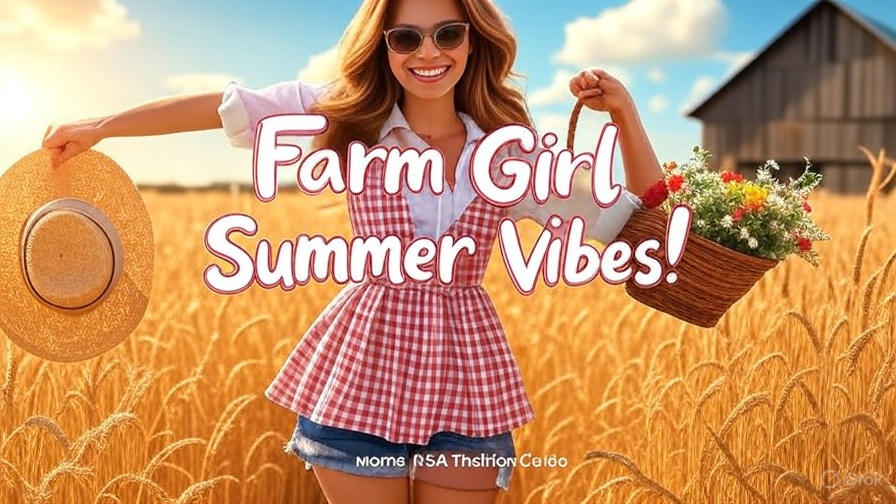 Farm Girl Summer Aesthetic