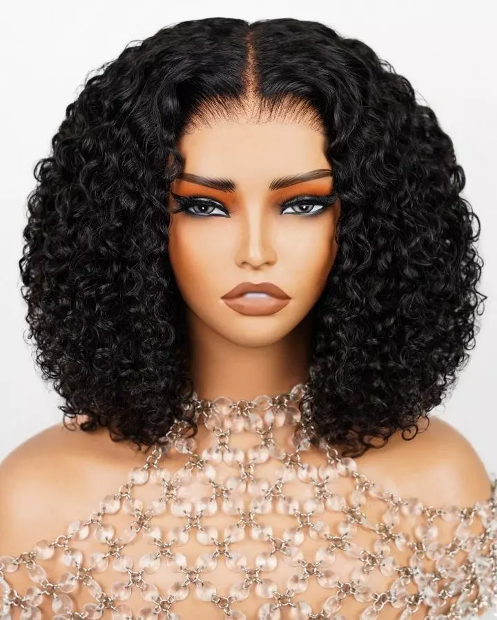 Curly Bob Wig Trendy Cute & Lightweight