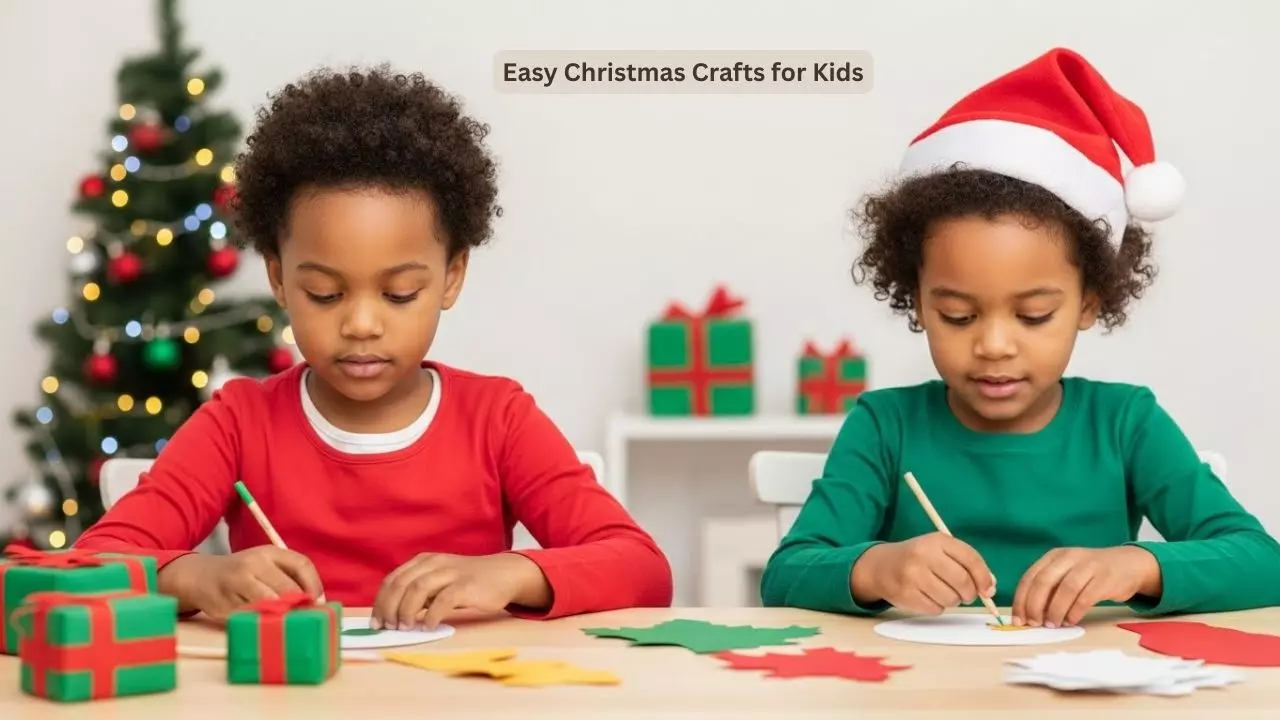 Easy Christmas Crafts for Kids to Make at Home This Holiday