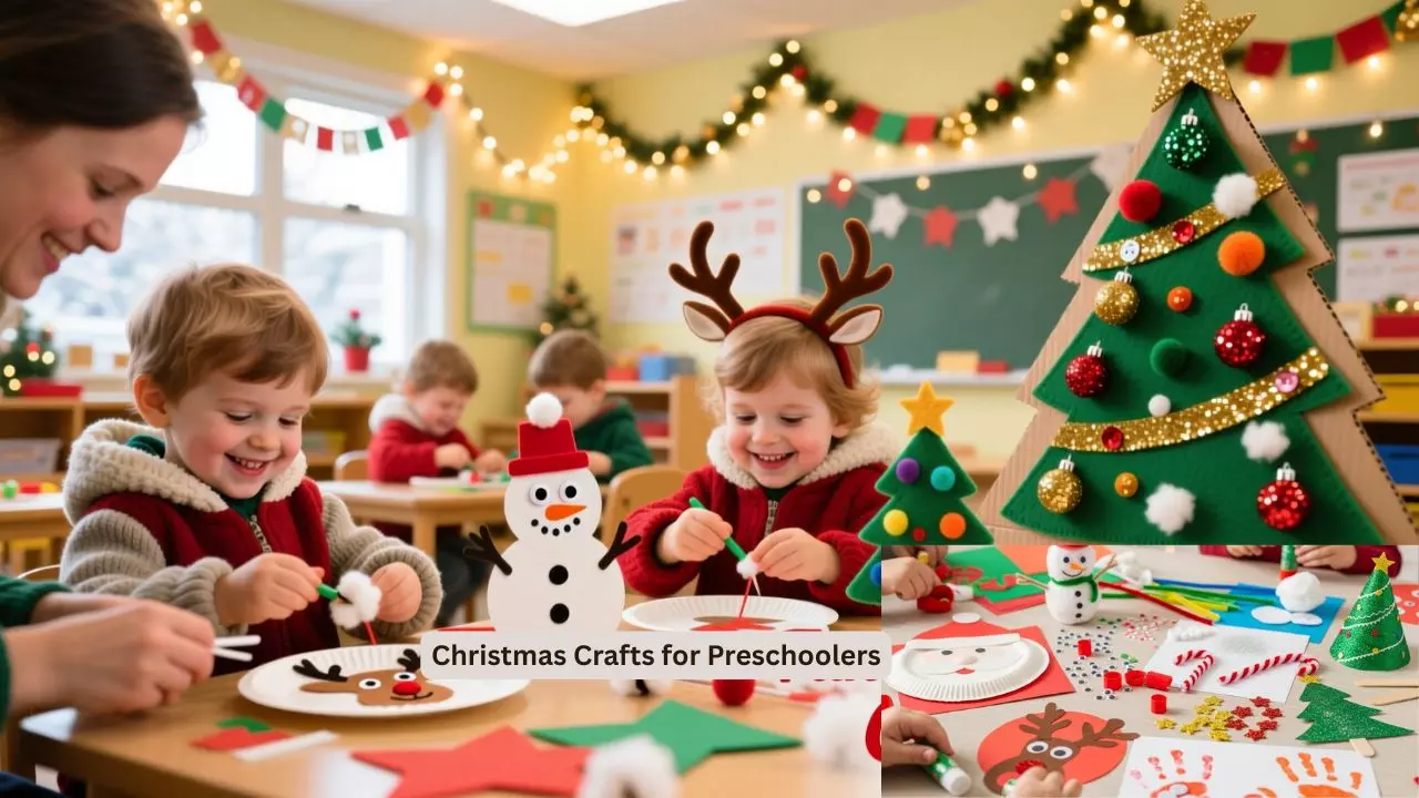 Fun & Easy Christmas Crafts for Preschoolers