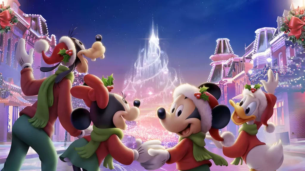 Disney Christmas Wallpaper: