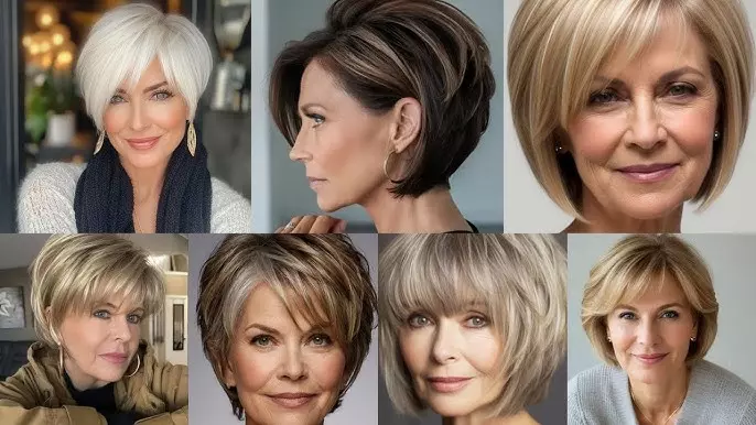 Timeless Short Haircuts for Women Over 60