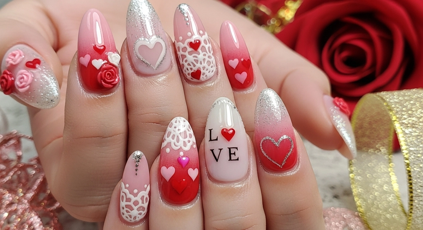Valentine’s Day Nails