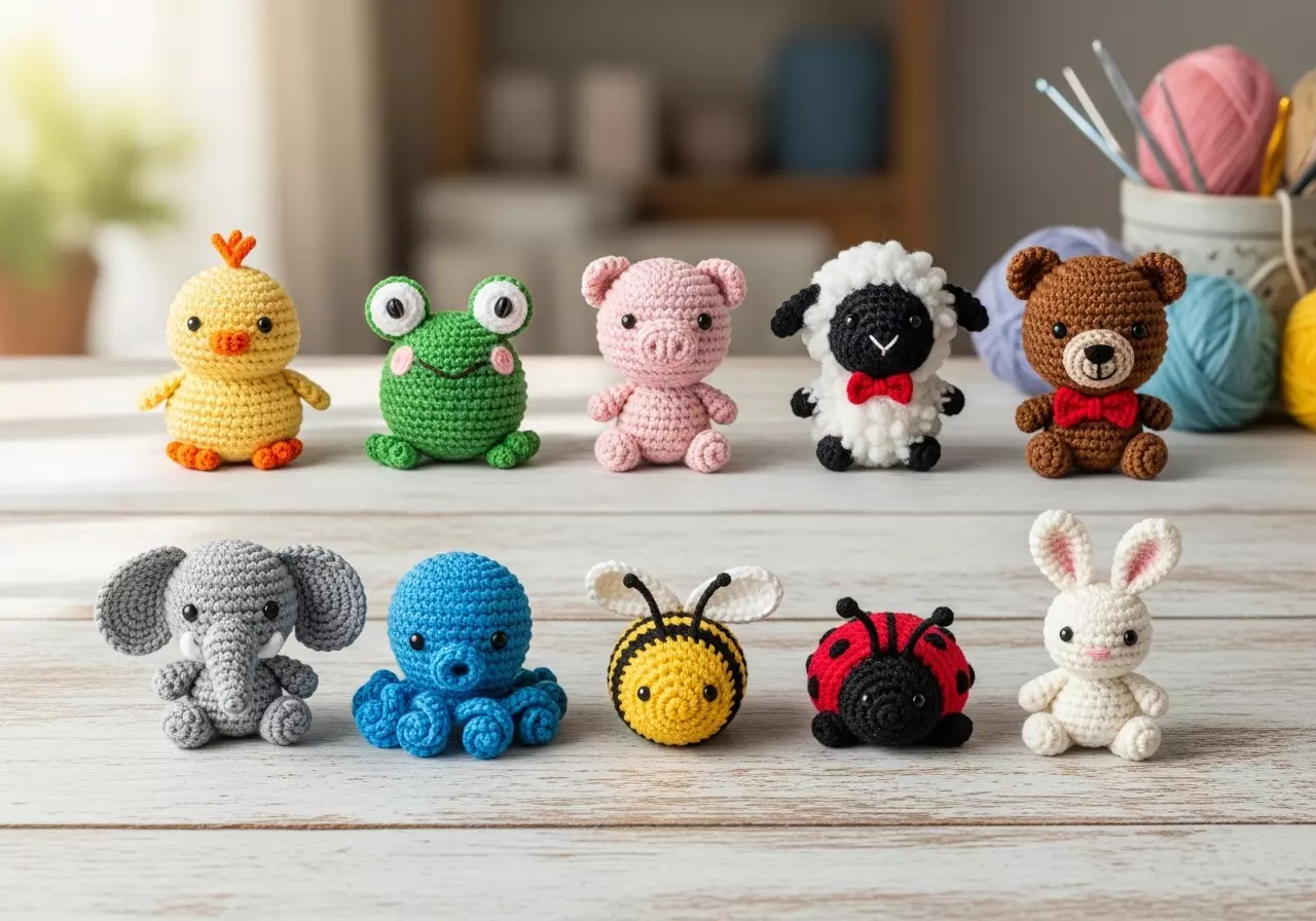 Top 10 Cute Crochet Animals You Can Make at Home