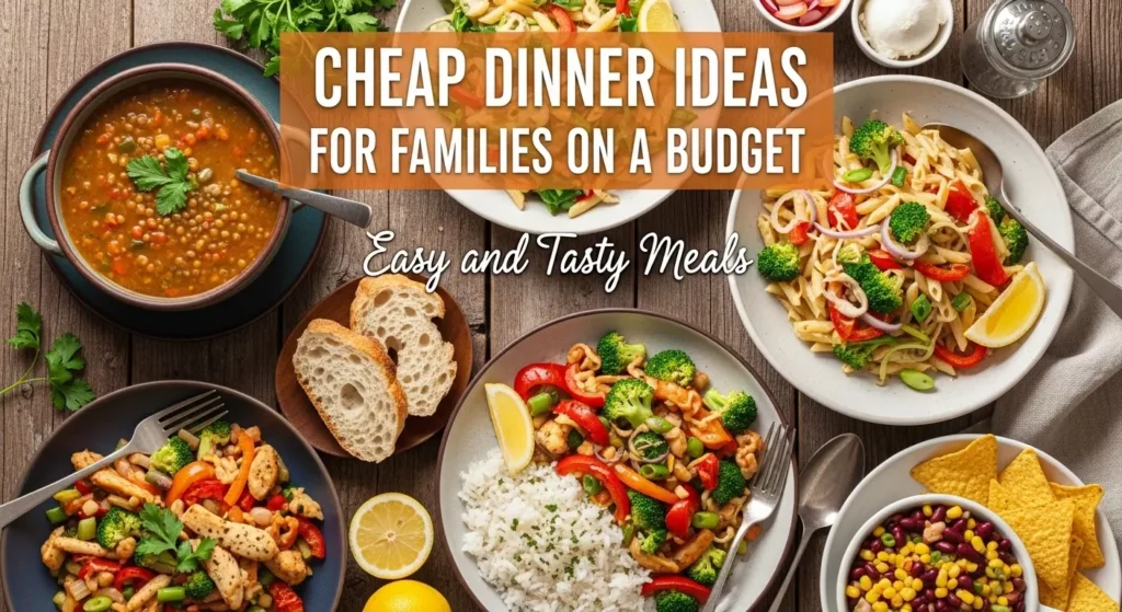 Cheap Dinner Ideas for Families on a Budget Easy and Tasty Meals