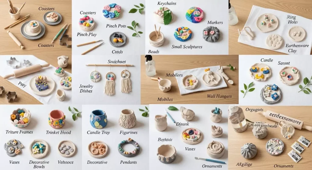 20+ Clay Crafts Ideas for Beginners Easy DIY Projects at Home