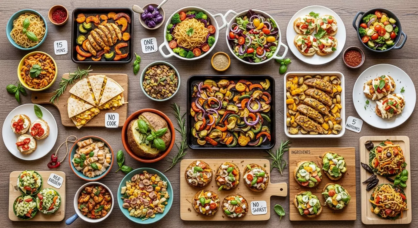 25+ Lazy Dinner Ideas for Busy Nights Quick & Easy MealsĀ