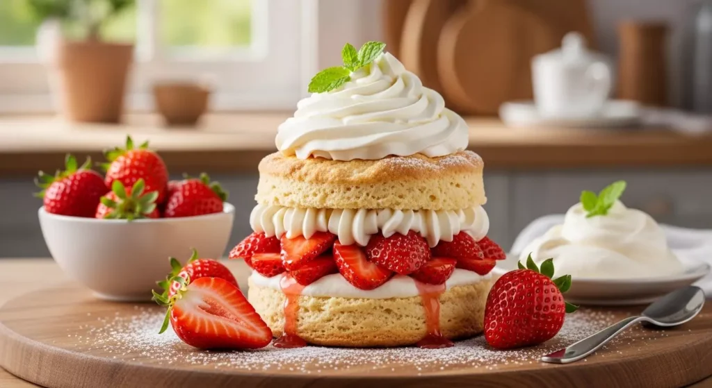 25+ Easy Strawberry Shortcake Recipe Soft Creamy & Delicious Dessert