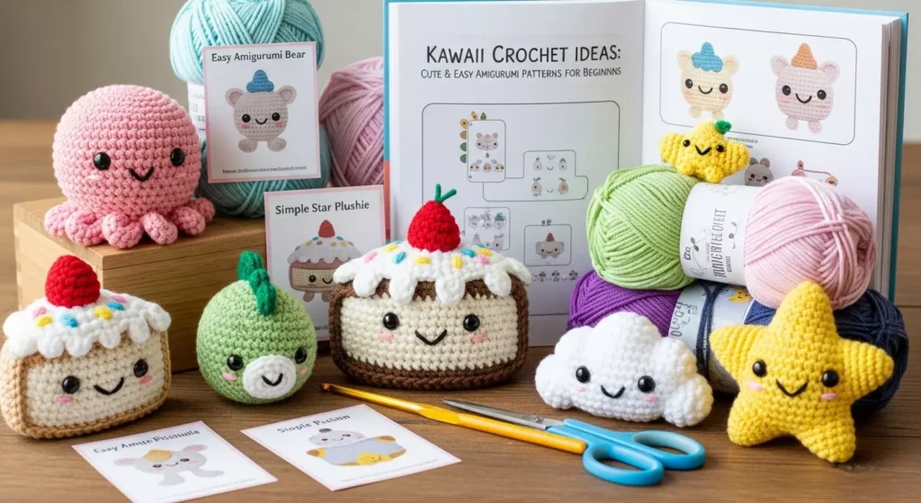 Kawaii Crochet IdeasCute & Easy Amigurumi Patterns for Beginners